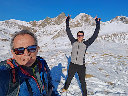 PIANI (1700 m) e MONTE AVARO (2080 m), sole e neve ! 4genn24 - FOTOGALLERY